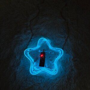 ★ y2k Festival Transparent Nostalgia Star Light Up Rave Space Crossbody Bag ★ ★